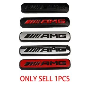 1pcs Amg Metal 3D Car Emblem for Mercedes Smart Fortwo 1st 3rd Gen, High-Performance Custom Tail Badge, Trunk Body Decoration, Side Sticker
