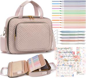 Floe Bible Cover for Women, Large Bible Bag w/ Shoulder Strap, Book Carrying Case with Bible Highlighters & Tabs, Bibles for Women, Bible Study, Bible Journaling & Bible Decorating,   Easter   Christian Gifts