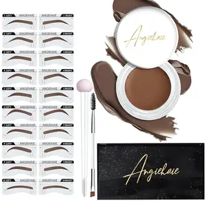 Eyebrow Stamp Stencil Pomade Kit