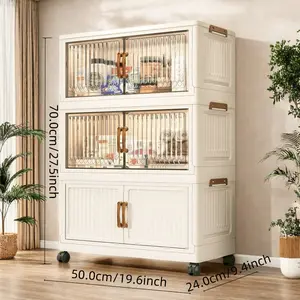 5-Tier / 3-Tier Home Living Storage Organizing Clothing Cabinet Storage Boxes