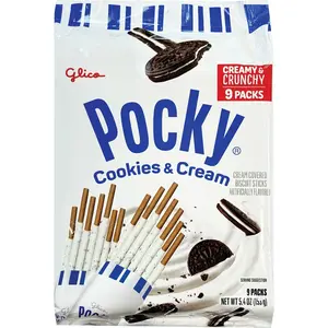 Glico Pocky Cookies & Cream Bag