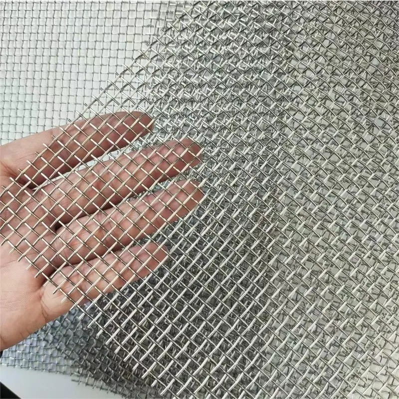 Stainless Steel Mesh 5Mesh with 1MM Wire Dia,4Pack 12x8inch(305x203mm) Hard and Heat Resisting Screen Sturdy Metal Mesh Sheets for DIY Projects,Aire Vent,Cage,Garden,Covered,BBQ Net