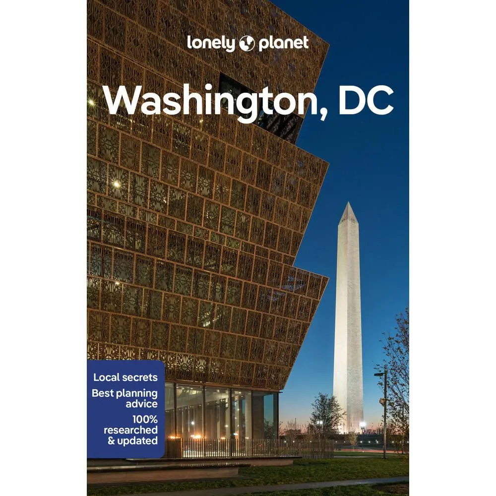 USED Lonely Planet Washington, DC Travel Book - English Paperback by Karla Zimmerman, for Travelers with Detailed Itineraries, Insider Tips, Cultural Insights, Downloadable PDF, Offline Maps; Covers Downtown DC, Georgetown, Capitol Hill
