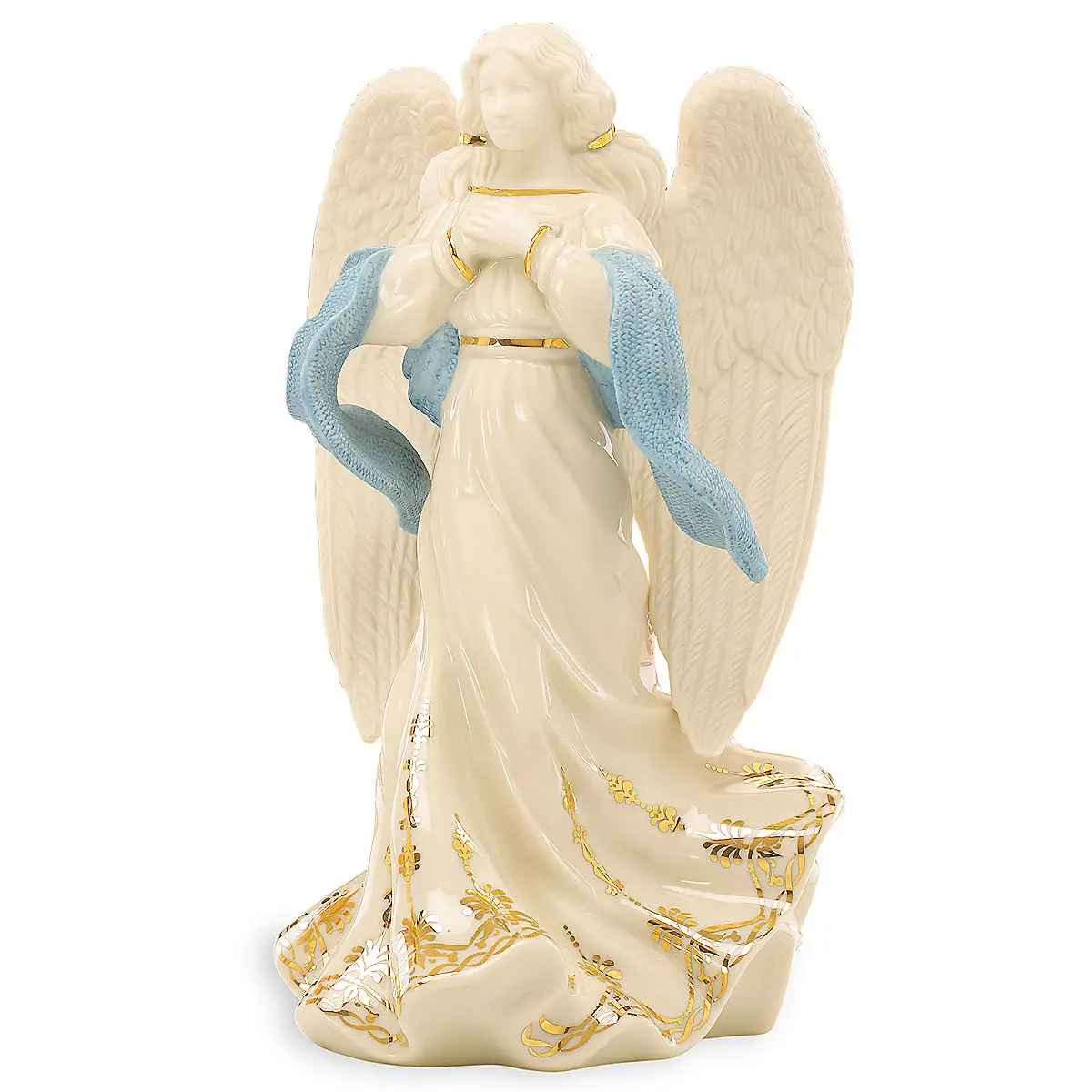 Lenox 863066 First Blessing Nativity Angel Hope Figurine - 8.5 h. Religious Holiday Decor, Indoor Figurines & Miniatures, Home Ornament, Room Decor, Decoration, One Piece