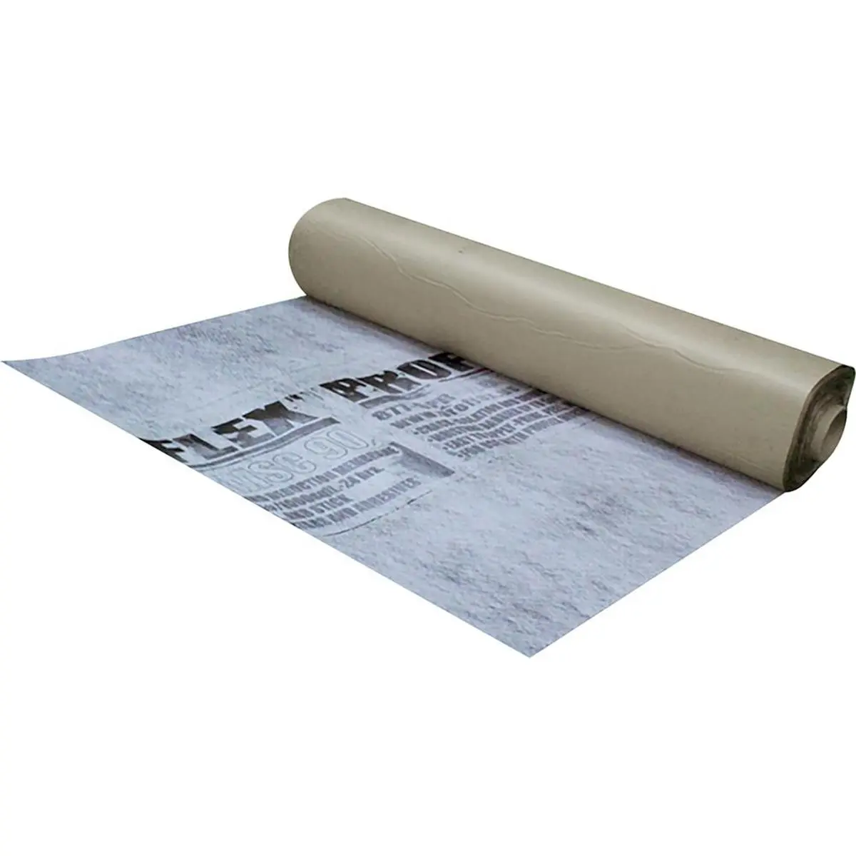 ProFlex 90 Mil Rubberized Composite Underlayment - 100 sq. ft., Water Resistant, Sound Control, Easy Install, Crack Suppression, Crack and Joint Isolation, for Wood Flooring, Ceramic Tile, Brick, Eliminate Cracks