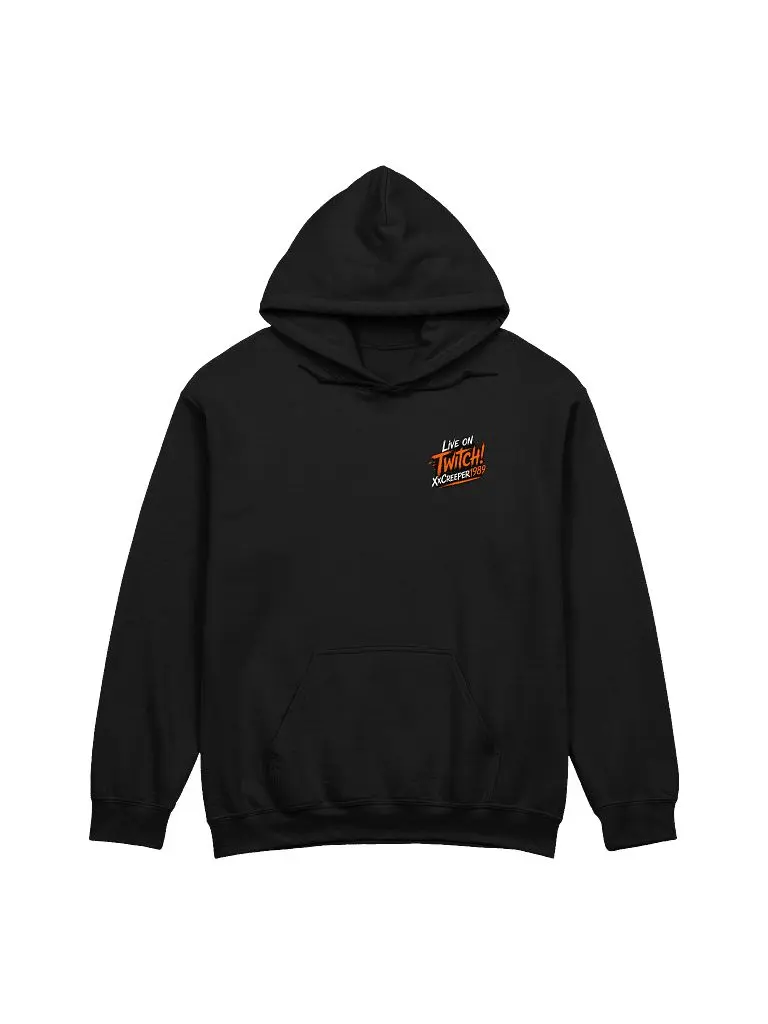 CREEPER Logo Hoodie– Live On Twitch Edition Unisex