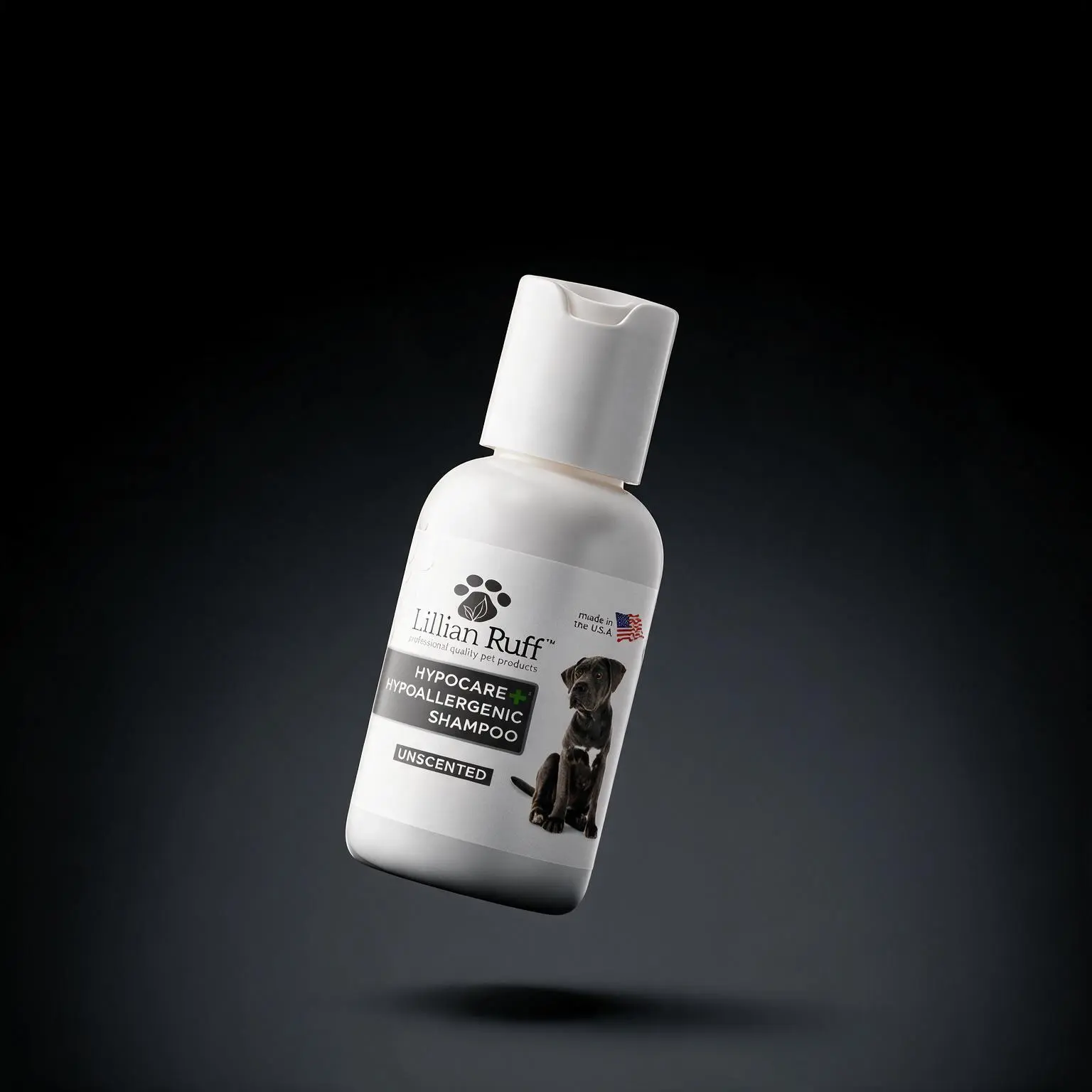 Lillian Ruff HypoCare+ Hypoallergenic Shampoo for Dogs - Clinically Tested, Made in USA (2 oz)​
