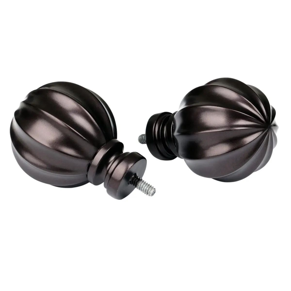 UTOPIA ALLEY  Wall Mounted 3/4 Inch Curtain Rod - Curtain Rods For Windows 86 to 120 Inch, Adjustable Drapery Rods, Oil rubbed bronze Curtain Rods, Bedroom & Living Room Decorative Curtain Rods, Tapestry Poles (Oil rubbed bronze, 86"-120")