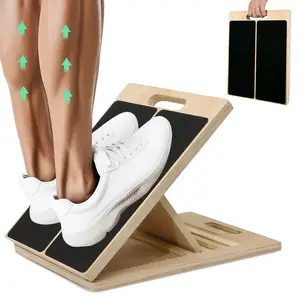 Slant Board Calf Stretcher for Squat Incline Stretch Board for Calf Stretching Wood Wedge for Physical Therapy Stretching Gear Stretching Tool