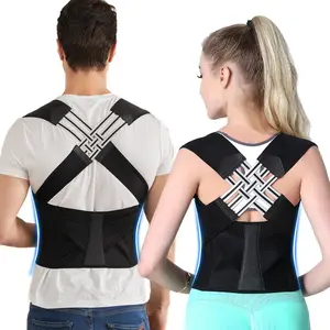 Hunchback correction open shoulder straight back beauty artifact correction belt for men and women Posture Support Strap