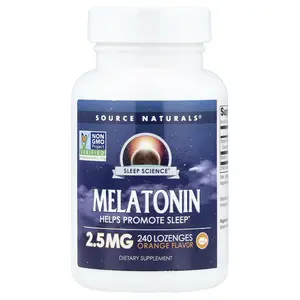 Source Naturals Melatonin, Orange, 240 Lozenges