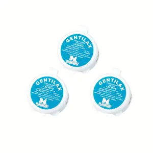 Edible Organic GENTILAX Herbal Dietary Supplement Capsules, Tablet-Alternative, 3-Pack Digestive Health Support for Adults, 50CT per Case