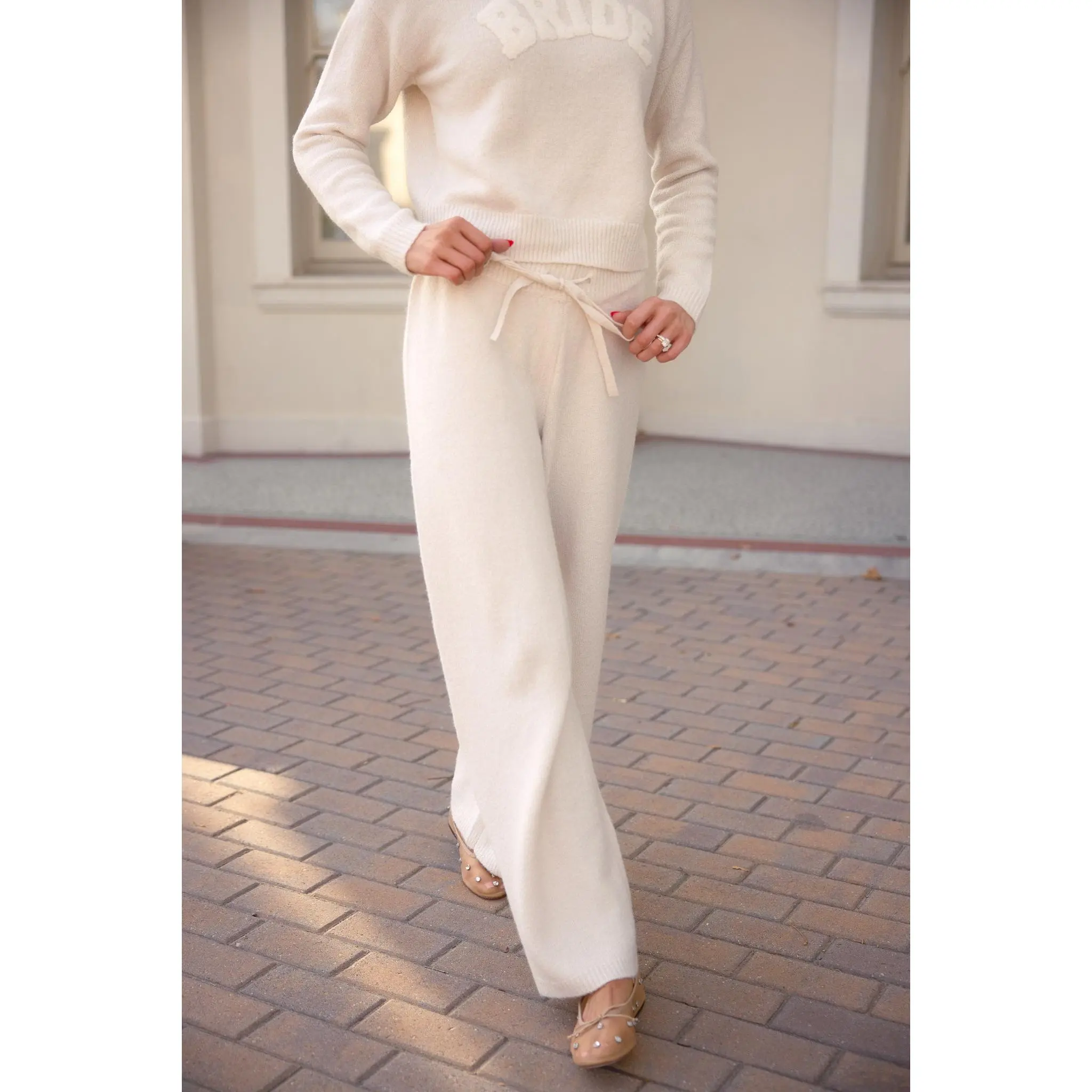 Bride Sweatpants in Oatmeal