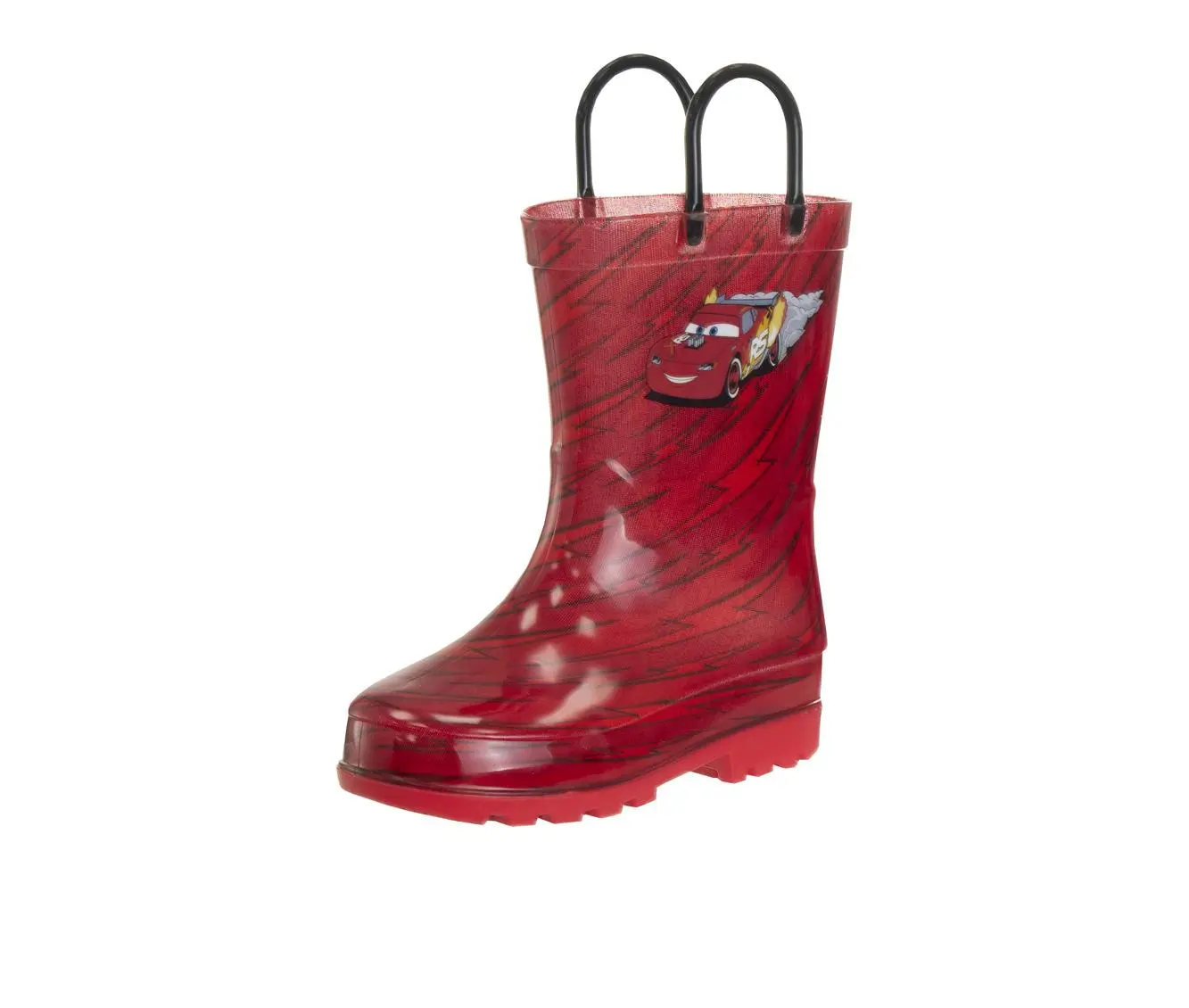 Josmo Boys Cars Lightning McQueen Boots Ã¢â‚¬â€œ Waterproof Rubber Rainboots (Toddler)