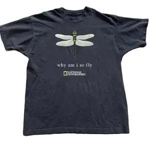 National Geographic  with dragonfly graphic tee
