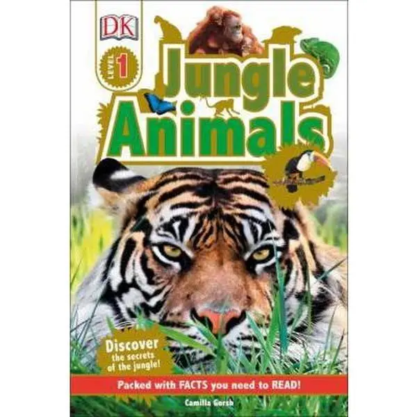 USED-DK Readers L1: Jungle Animals: Discover the Secrets of the Jungle! by Gersh, Camilla (Unknown)