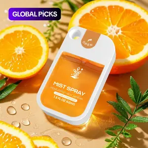 Portable Travel-Size Moisturizing Hand Sanitizer Spray, 1/3/6 Counts Mist Spray Hand Sanitizer, Hand-Wash Spray for Women & Girls, Travel Essential