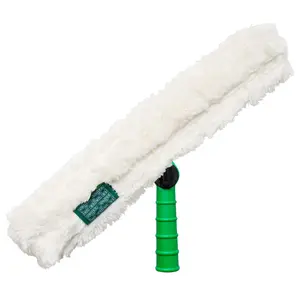 Unger Original Strip-Washer Swiveloc Complete Plush Cover with Adjustable Aluminum T-bar for Efficient Window Cleaning