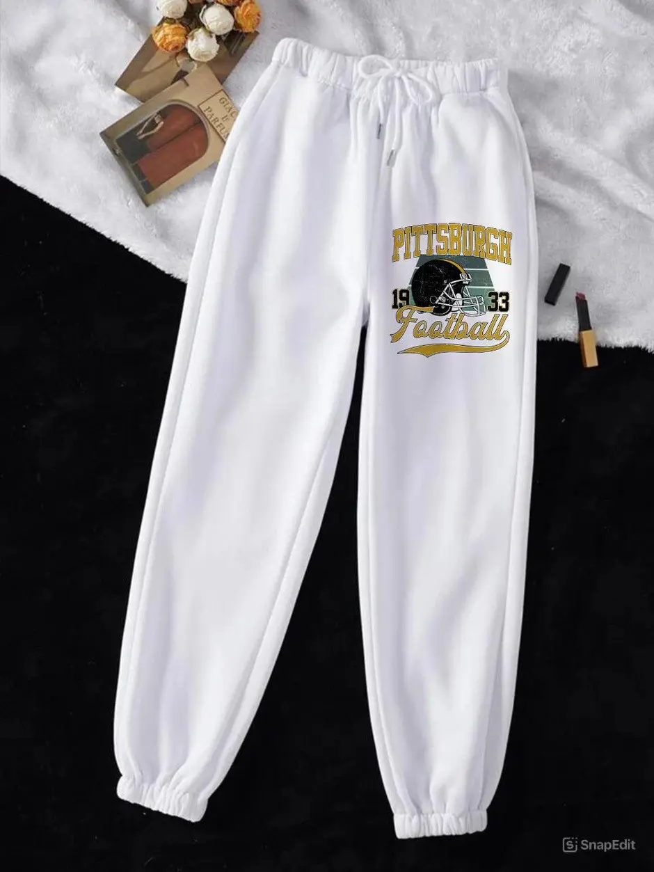 Vintage Pittsburgh Football Sweatpants, Vintage Sweatpants, Classic Sport Sweatpants, Gifts For Football Fan Sport.