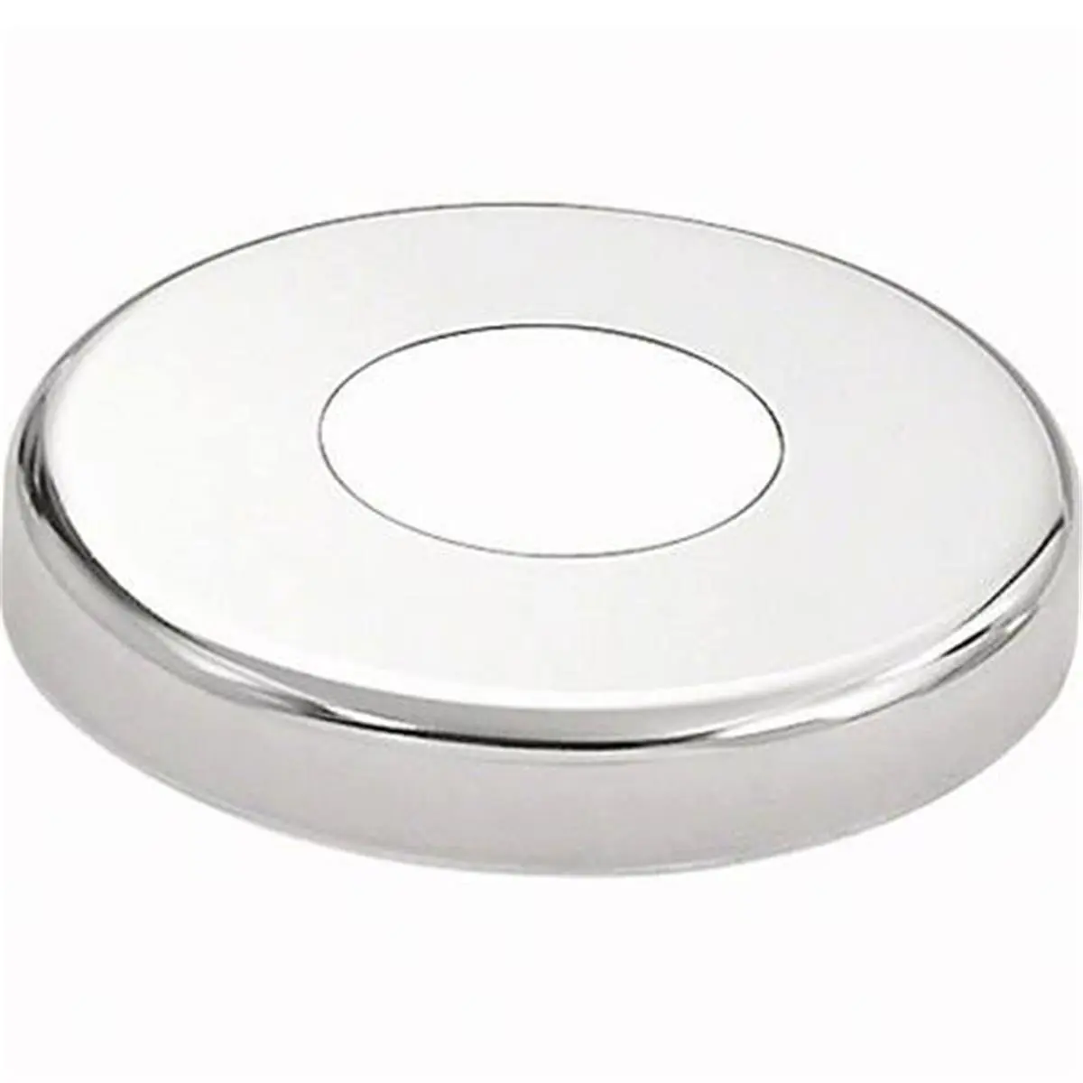 S.R.Smith Round Stainless Steel Escutcheon - 1.90 OD, 1.9 in Deck Mount Bathroom Accessory for Aquatic Fitness Equipment