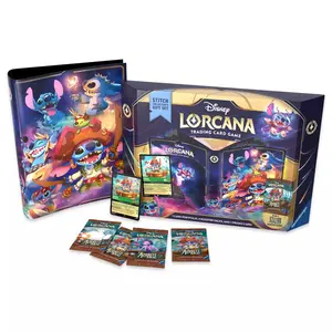 Disney Lorcana Trading Card Game by Ravensburger – Stitch Collector's Gift Set – Azurite Sea