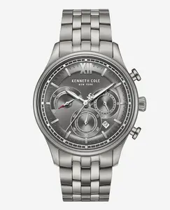 Dress Sport Chronograph Stainless Steel Bracelet Watch