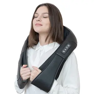 Electric Shiatsu Massage Pillow for Neck, Back, Shoulder, Leg & Foot - Relieve Muscle Pain, Perfect Gift for Men, Women & Family - Valentine's Day Present