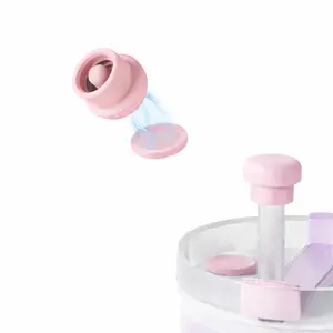 Magnetic Straw Cover Cap for Tumbler Cups 40oz – Silicone Straw Topper Lid, Spill-Proof Dust Cover for Tumbler Accessories