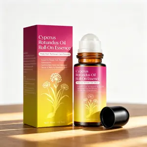 Cyperus Rotundus Oil Roll-On Essence, Post Hair Removal Skin Care Serum, Soothe Razor Redness & Irritation, Support Slower Hair Regrowth, Smooth Silky Skin for Underarm Leg Bikini Area, Sensitive Skin Friendly 60ml