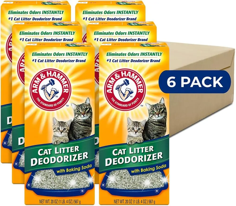 6 Pack Cat Litter Deodorizer | Best Value Bundle