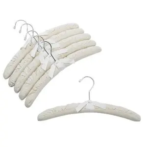 Natural Canvas Padded Hangers Natural Canvas Padded Hangers