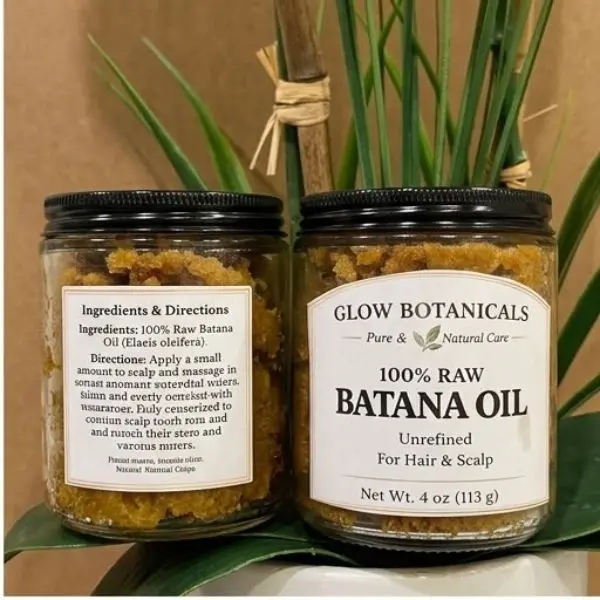 Pure Raw Batana Body Oil, Natural Beauty & Personal Care Bath Oil for Skin Nourishment