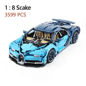 Moc Car Model 42083 Building Set, 3599 Pieces 1:8 Scale, Mechanical Assembly, Christmas Gift for Boys, Birthday Party Gift
