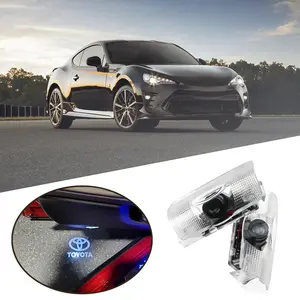 💡🚗 2Pcs 4K-HD Logo Projector Welcome Lights LED Door Light Welcome Car Light | Fits Camry/Corolla/Highlander/Land Cruiser 2001-2025 ✅ Plug & Play No Modification ✅ Durable LED Chips | Clear Logo Projection