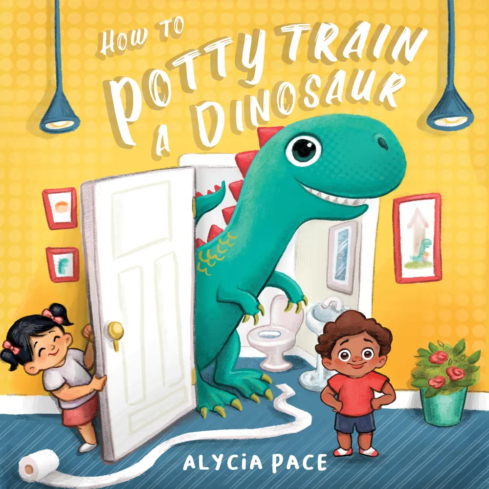USED Book - How to Potty Train a Dinosaur by Pace, Alycia (Board book) - english
