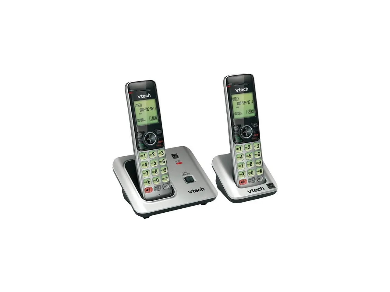 Vtech CS6619-2 Cordless Phone with Caller ID/Call Waiting Vtech CS6619-2 Cordless Phone with Caller ID/Call Waiting