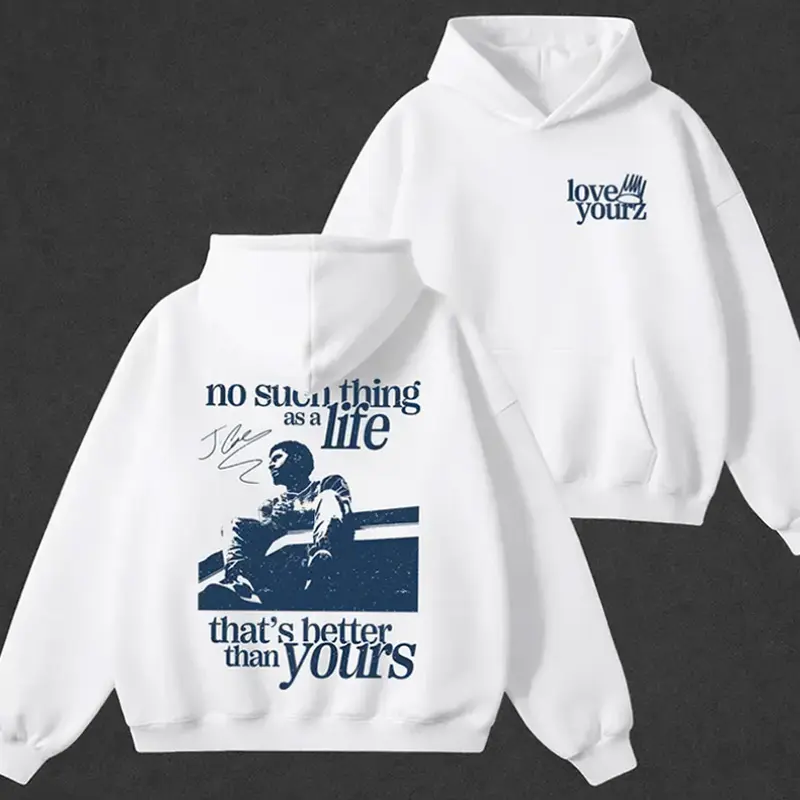 Men's Vintage Hip Hop Rap Music Art Pullover Hoodie - Soft Cotton Streetwear Clothing, Party & Outdoor Use Top, Love Yourz Fan Gift, Do Not Bleach, Graphic Hoodie, Hand Wash, Hoodie/Jumper