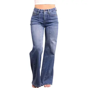High-Rise Tummy Control Wide Leg Denim - Three Inseams