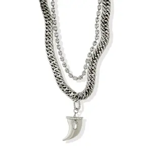 HIGH PROFILE STATEMENT NECKLACE