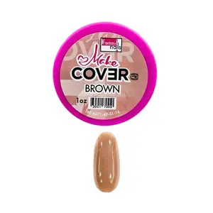 Fantasy Nails Brown 1oz Acrylic Powder