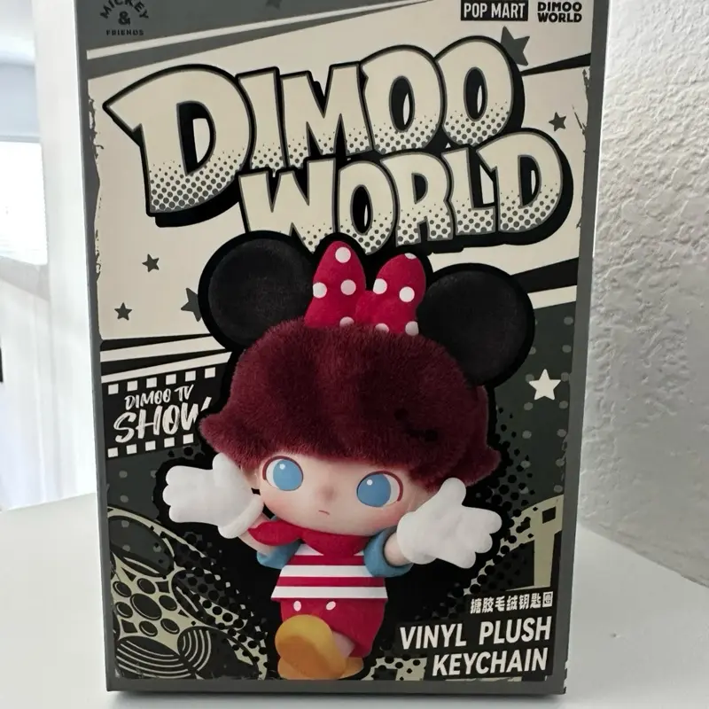 Dimoo World Vinyl Plush Keychain - Confirmed Minnie’s Balloon