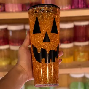 Halloween 24oz Snowglobe Tumbler
