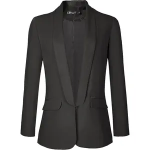 Urban Coco Women'S Office Blazer Jacket Open Front Womens Blazers for Work Professional Urban CoCo