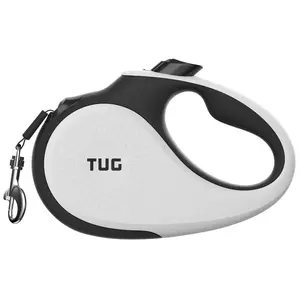 TUG 360° Tangle-Free Original Retractable Dog Leash | One-Handed Brake, Pause, Lock | Anti-Slip Grip