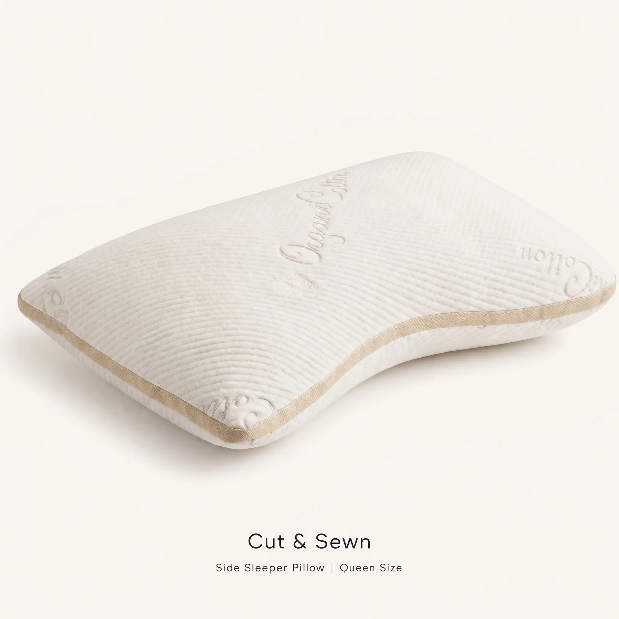 Side Sleeper Organic Cotton Latex Pillow