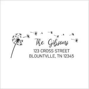 Custom 3-Line Address Stamp, Personalized Self-Inking Stamp, Compact 7/8" x 2-3/8" Size, Customizable Return Address, Office and Home Address Marker, Self-Inking Rubber Stamp