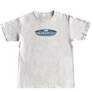 Winter Outfits]Retro 90s Quiksilver performanceskateboarding crew neck T-shirt, retro 90s Quiksilversurfing T-shirt, unisex crew neck