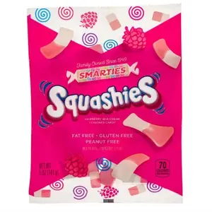 Smarties Squashies 5 Ounce Peg Bag (1 Pack) candy Snack Sweet