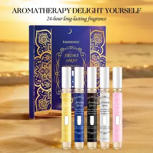 Middle Eastern Lattafa Perfume Set, 10ml Alcohol-Free Perfume for Women, Long-Lasting Scent, Light Fragrance & Portable, Fragrance Gift Box, Fragrance Gift Bundle