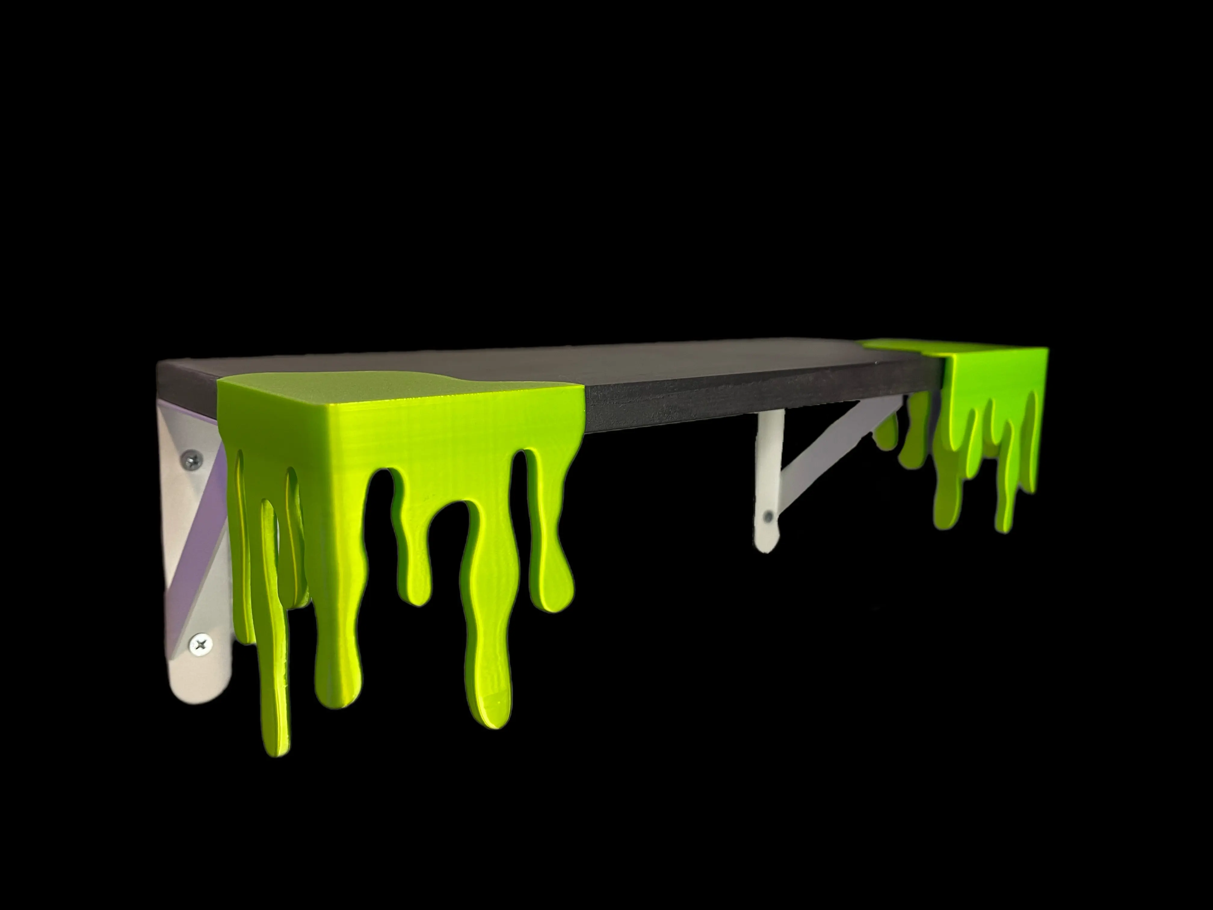 Dripping shelf decor Corner pieces 2 set | Decor | Spooky |  Horror